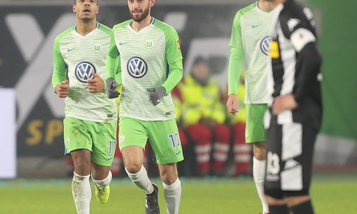 Machten den Unterschied gegen passive Fohlen: Daniel Didavi und Yunus Malli. Fotos: Agentur Hübner