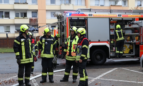 Die Feuerwehr konnte den Brandherd schnell lokalisieren. Foto: Rudolf Karliczek