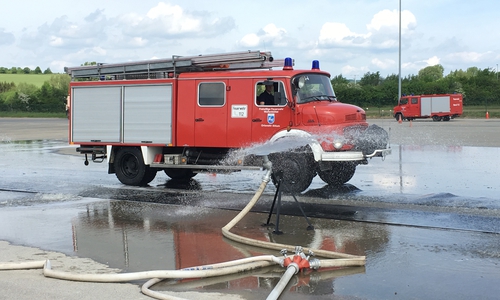 Fahrsicherheitstraining für die Feuerwehr, Foto: privat