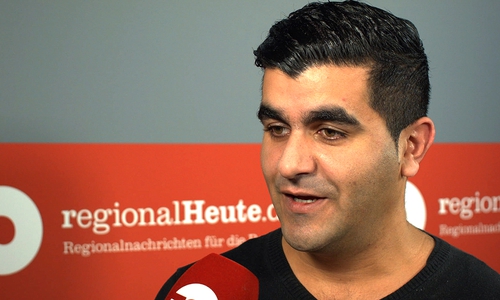 Selahettin Ince im regionalHeute.de-Studio. Video/Foto: André Ehlers