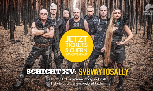 Subway to Sally starten ihre neue Tour am Rammelsberg. Foto: Miner’s Rock UG
