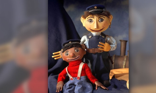 Jim Knopf, sein väterlicher Freund Lukas werden zusammen mit Lok Emma im Eisenbahnmuseum Vienenburg zum Leben erwachen. Foto: Die Complizen; Fotodesign Braun