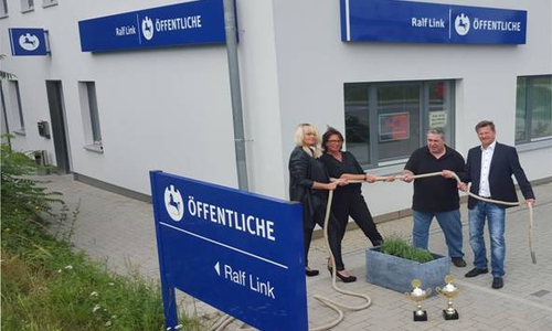 Klaus-Dieter Asche holt mit der Ralf Link einen neuen Sponsor ins Boot. Hier wird an einem Strang gezogen. Foto: Privat 