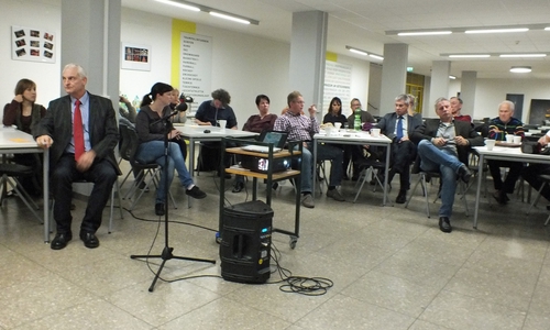 Die Mensa des Gabö stand für den ersten Verkehrssicherheitsgipfel der Schule zur Verfügung. Foto: Achim Klaffehn