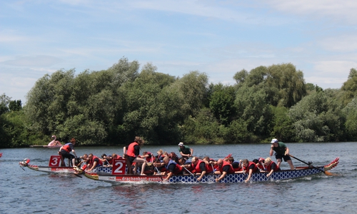 Eine Delegation aus Goslar wird im September ins tschechische Beroun reisen, um dort an einem Drachenbootcup teilzunehmen. Symbolfoto: Antonia Henker 