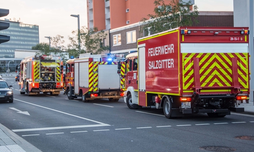 Die Feuerwehr rückte aus, musste aber keinen Brand löschen. Foto: Rudolf Karliczek