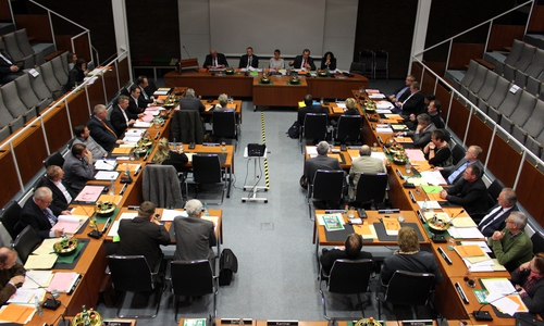 Der Rat entscheidet über Belastungsprobe. Foto: Frederick Becker