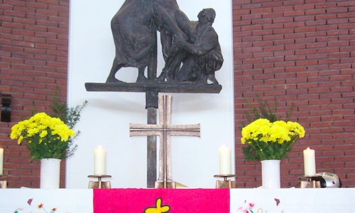 Mini- und Kindergottesdienst in der Versöhnungskirche. Foto: Privat