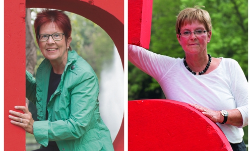 Dörthe Weddige-Degenhard und Inge Ermert. Fotos: SPD