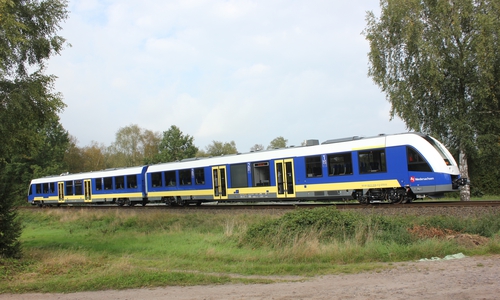 Der Zugverkehr wurde eingestellt. erixx Symbolfoto: erixx GmbH