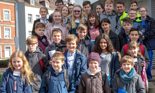 20 Mädchen und Jungen im Alter von 10 bis 15 Jahren nahmen an der Veranstaltung teil. Stadtwerke Peine GmbH