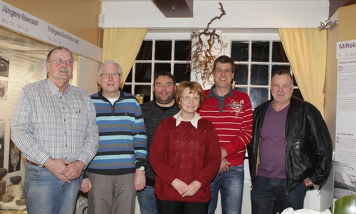 Der neue Vorstand: (von li.) Henning Schacht, Wolfgang Lohse, Tino Seuber, Harald Voss und Claus-Dieter Großhennig. Foto: Privat