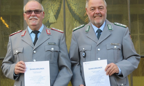 Harald Nielebock (li.) und Martin Hortig. Foto: privat