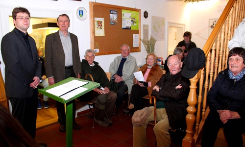 Die Jahresabschlussandacht im Heeseberg-Museum. Foto: Bernd-Uwe Meyer