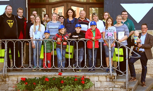 Bei der Siegerehrung der Wolfenbütteler City-Familie 2015 gab es nur Gewinner. Foto: Stadt Wolfenbüttel​