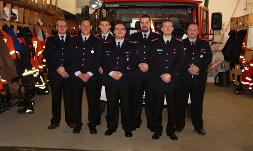 Am Samstag traf sich die Feuerwehr Geitelde zur Jahreshauptversammlung. Foto: Privat
