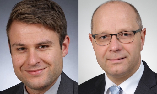 Christoph-Michael Molnar (l.) und Peter Kassel. Foto: CDU