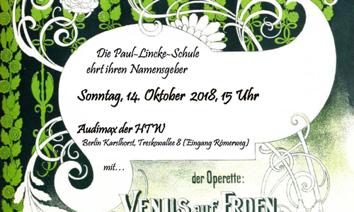 Plakat: Stadt Goslar/Paul-Lincke-Schule