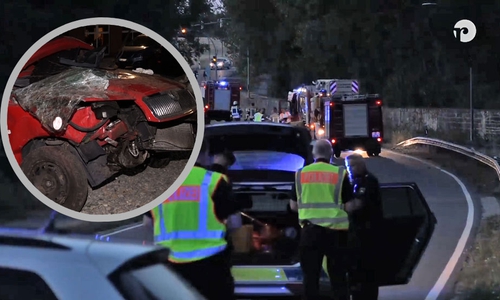 Bei dem Unfall kamen drei Personen ums Leben. Fotos/Video: aktuell24(KR), Sprecher: Alexander Panknin
