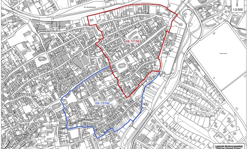 Das geplante Sanierungsgebiet. Grafik: Stadt Goslar