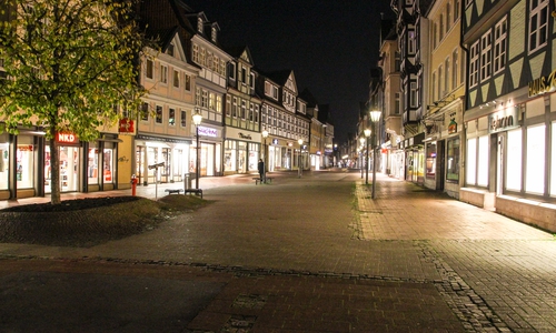 Sonst eher ruhig: Die Innenstadt Wolfenbüttels. Foto: Archiv