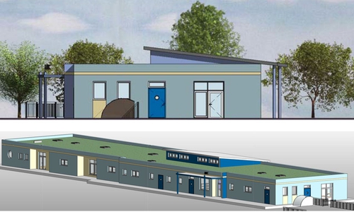 So soll die neue Kita aussehen. Plan: Stadt Salzgitter