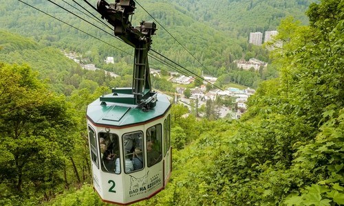Burgberg Seilbahn. Foto: Stadtmarketing Bad Harzburg