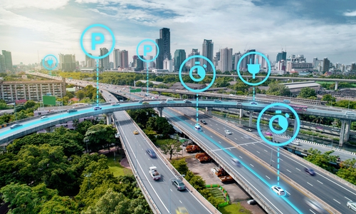 Ver­kehrsopti­mie­rung ist eines der Entwicklungsfelder, die mit dem Quantencomputer vorangetrieben werden sollen. Foto: Volkswagen AG