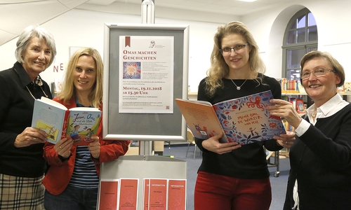 Von links: Gabriele Drewes, Jessica von Schrenck, Sandy Wagner und Ille Schneider. Foto: Stadt Wolfenbüttel