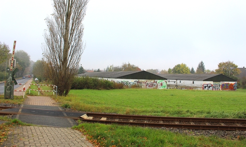 Hier an der Neindorfer Straße soll bald neuer Wohnraum entstehen. Foto: Nick Wenkel
