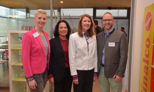 Die Redner des Abends waren: Corinna Werner, Carola Weitner-Kehl als Gastgeberin, Cordula Miosga und Heiko Bartels. Foto: TIW