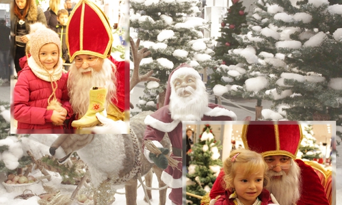 Die gefüllten Stiefel bekamen die Kleinen vom Nikolaus höchstpersönlich. Foto: Sandra Zecchino