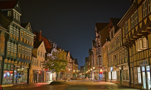 Nachtaufnahme Wolfenbüttel. Foto: Achim Meurer; Stadt Wolfenbüttel