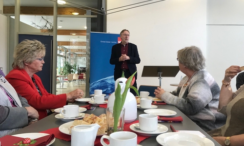 Beim diesjährigen Frühstückscafé war "Europa" das Thema. Foto: SPD