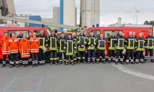 Die frischgebackenen Feuerwehrleute

Foto: Sebastian Haupt