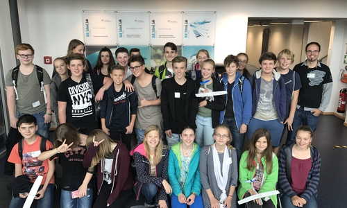 Die Schüler erlebten einen spannenden Tag im DLR. Fotos: Große Schule Wolfenbüttel