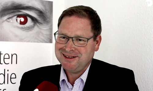 Marcus Bosse im regionalHeute.de-Studio. Video/Foto: Nick Wenkel