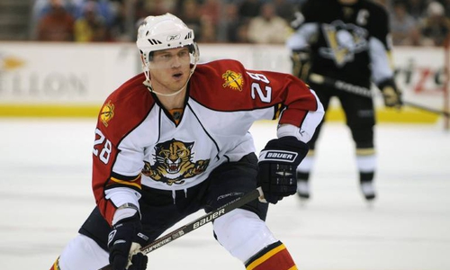 Kreps ging bereits für die Florida Panthers in der NHL auf Puckjagd. Foto: imago/Icon SMI