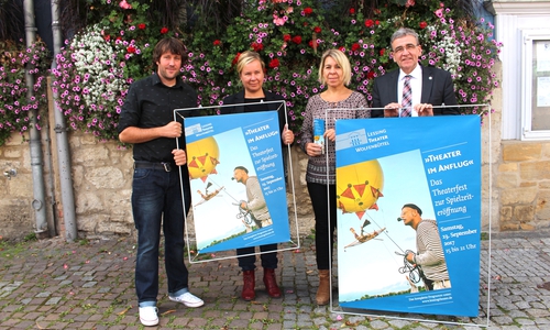 Carsten Schrader, Katharina Lienau, Anke Potrykus und Thomas Pink (v.li.). Foto: Alexander Dontscheff