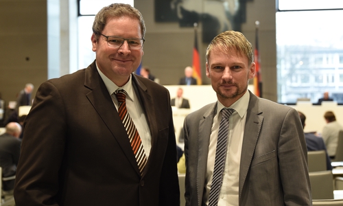 Marcus Bosse und Stefan Klein. Foto: SPD