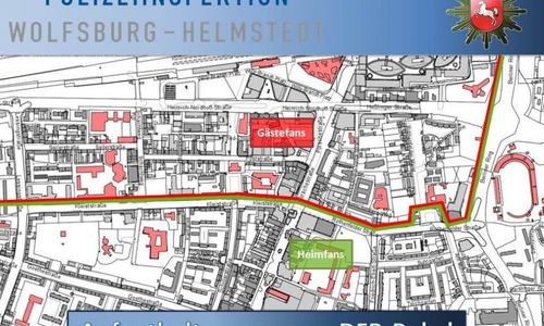 Die Polizei richtet Aufenthaltszonen ein. Foto: Polizei
