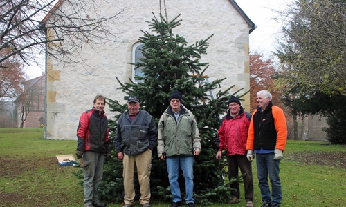 Das Helferteam bestand aus: Henning Barnstorf, Erich Faber, Jürgen Lingelbach, Jürgen Schunk, Claus Herrmann. Foto: Privat