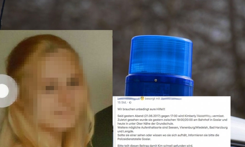 Mit einem Hilferuf wandten sich Freunde an die Facebook-User. Jetzt ist die Vermisste wieder zuhause! Foto: Facebook/Archiv