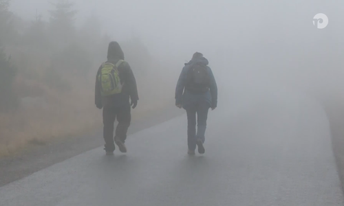 Mit über 100 Stundenkilometern fegten am heutigen Dienstagnachmittag Böen über den Brocken. Foto/Video: aktuell24