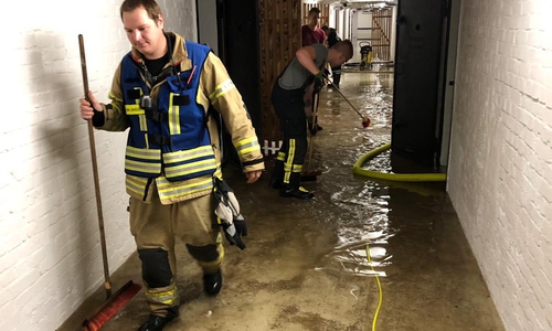 Einige Keller standen unter Wasser. Fotos: Feuerwehren der Samtgemeinde Grasleben