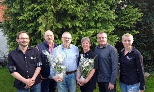 Frank Hörning, Volker Cruse, Bernd Hahn, Claudia Funck, Jens Hoppe und Judith Ristau. Foto: Schunterbühne Lehre