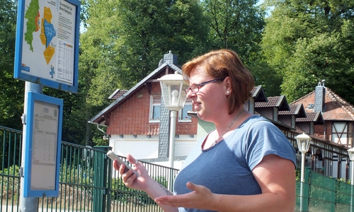 Im Brunnental fährt der Bus nur nach telefonischer Anmeldung. Mit dem Handy ist dies aber aufgrund des Funklochs nicht möglich. Foto: Achim Klaffehn