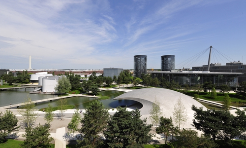 Porsche Pavillon, Autostadt Wolfsburg. Foto: Marc-Olvier Schulz für Autostadt