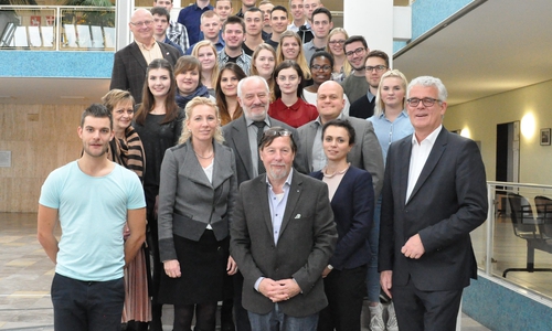 Der Besuch als Polen war im Rathaus zu Gast. Foto: Stadt Wolfsburg