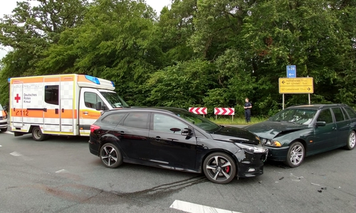 Der Unfall passierte an der gleichen Stelle wie vor gut einer Woche. Foto: Werner Heise